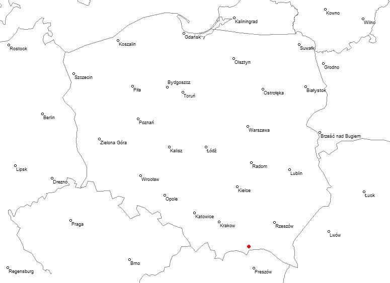 Śnietnica, powiat gorlicki, małopolskie