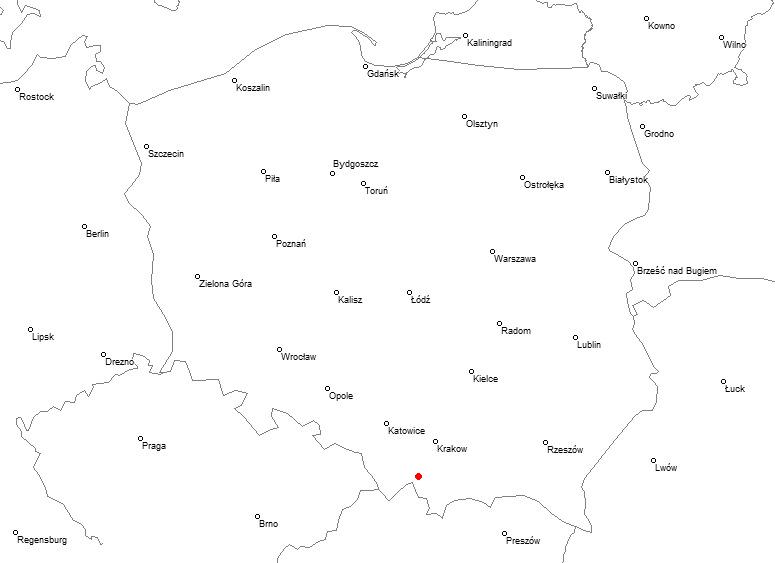 Skawica, powiat suski, małopolskie