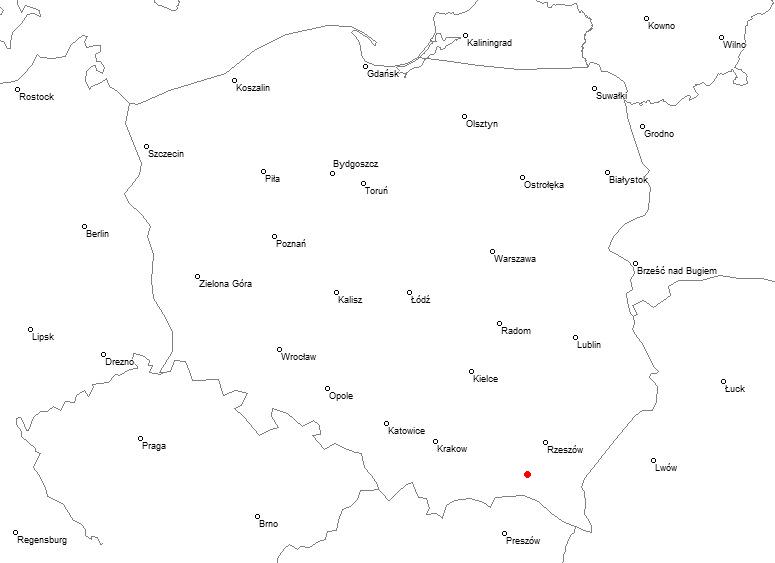 Żarnowiec, powiat krośnieński, podkarpackie