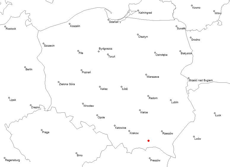 Zagórzany, powiat gorlicki, małopolskie