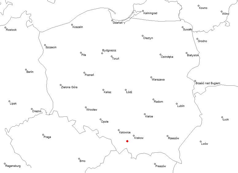 Klecza Dolna, powiat wadowicki, małopolskie