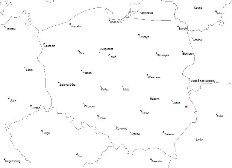 Wierzchowiny, powiat krasnostawski, lubelskie