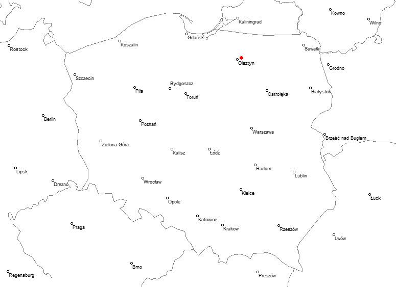Łęgajny, powiat olsztyński, warmińsko-mazurskie