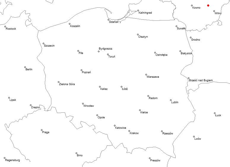 Drawcza, okręg wileński, Litwa
