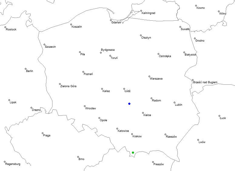 Biały Dunajec, małopolskie Majdany, gmina Łęki Szlacheckie, powiat piotrkowski, łódzkie