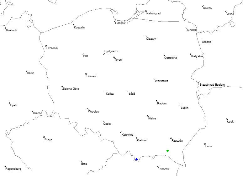 Iwonicz, powiat krośnieński, podkarpackie Zakopane, małopolskie