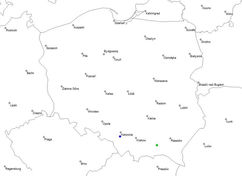 Ołpiny, powiat tarnowski, małopolskie Tychy, śląskie