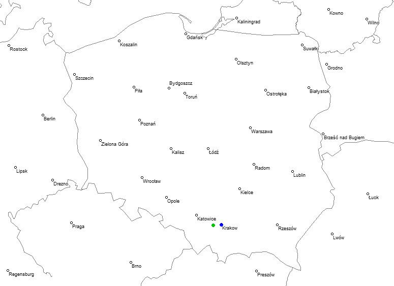 Rybna, powiat krakowski, małopolskie Kraków, małopolskie