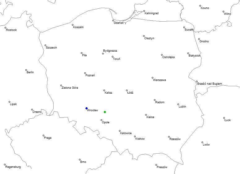 Bogacica, powiat kluczborski, opolskie Wrocław, dolnośląskie