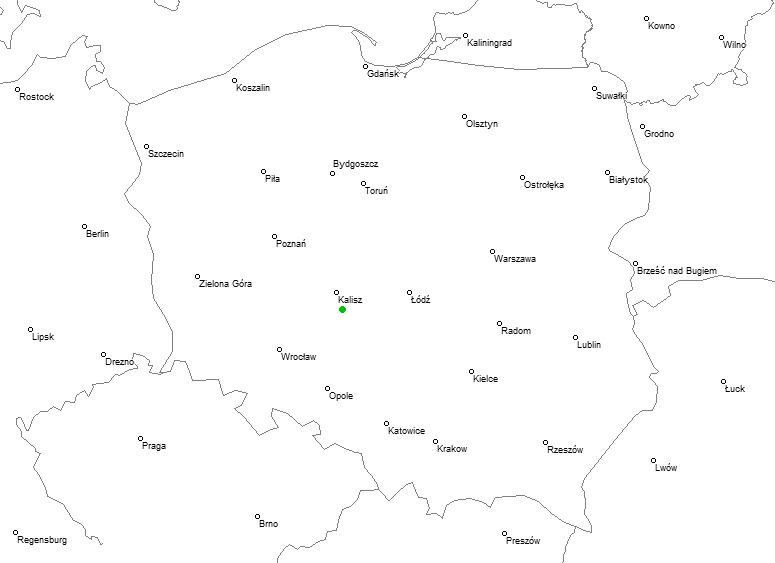 Świerczyna, powiat kaliski, wielkopolskie