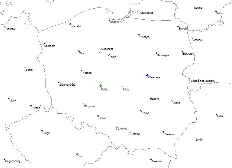 Russów, powiat kaliski, wielkopolskie Warszawa