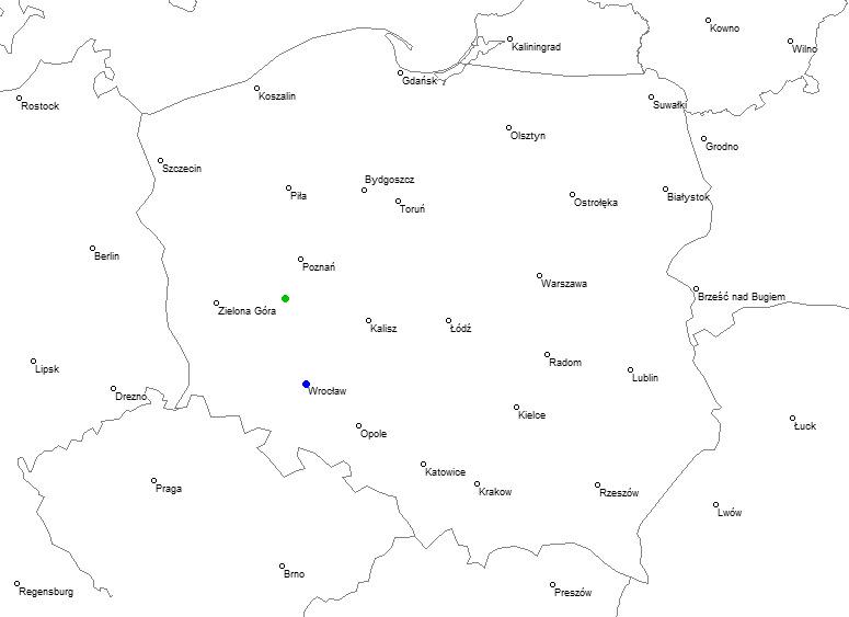 Wonieść, powiat kościański, wielkopolskie Wrocław, dolnośląskie