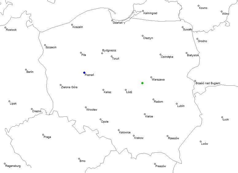Korytów, powiat żyrardowski, mazowieckie Poznań, wielkopolskie