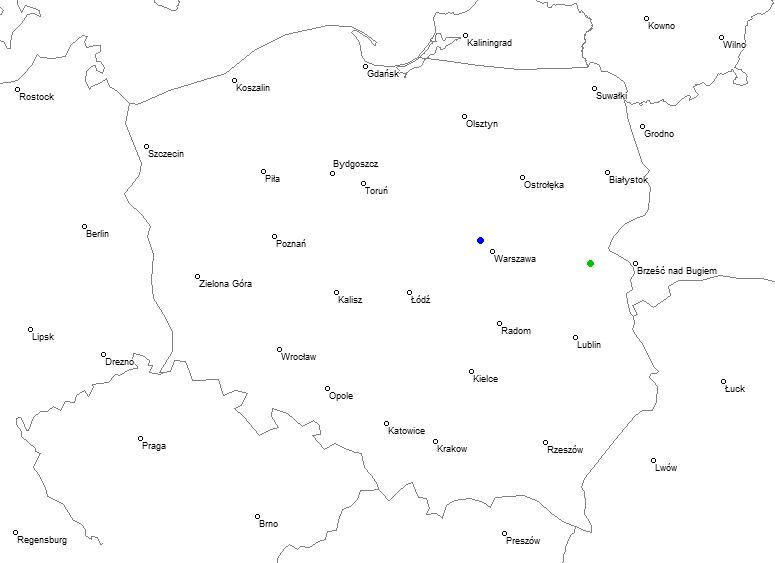 Żurawlówka, powiat łosicki, mazowieckie Palmiry, powiat nowodworski, mazowieckie