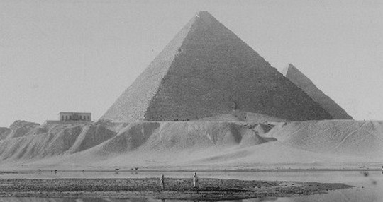 Piramidy egipskie, Giza, 1860-1880.