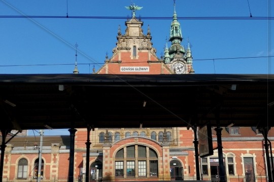 Gdańsk Główny, dworzec kolejowy.